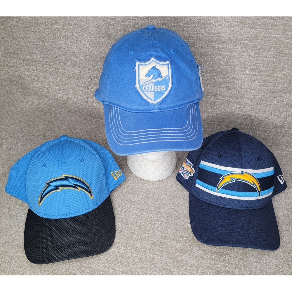 Los Angeles Chargers NFL Hats‎ 47 Brand New Era Med/Lrg Snapback Set of 3